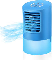 Homemade ac air cooling unit produces very cold air. Amazon Com Portable Air Conditioners Fan Vosarea Personal Air Cooler Mini Space Evaporative Air Cooler With 3 Wind Speeds Small Desktop Cooling Fan Quiet Air Humidifier Compact Air Cooler For Room Home Office