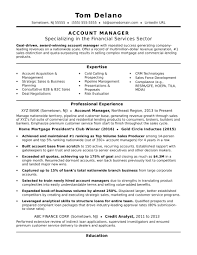 Both these resumes have strengths that you. Account Manager Resume Sample Monster Com