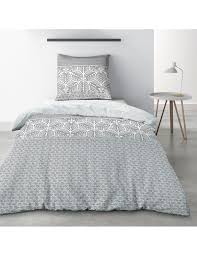 Nous vous proposons d'assortir vos draps housse en uni, mais aussi taies d'oreillers. Parure De Lit 1 Personne Black Solaris Avec Drap Plat Et Taie D Ore