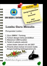 We did not find results for: Gagas Literasi Sekolah Dengan Lomba Guru Menulis