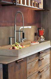 Evier A Poser Ou Evier A Encastrer Les Configurations Possibles Credence Cuisine Evier Cuisine Evier A Poser