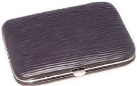 10.5 x 6.0 x 0.5cm /4.13'' x 2.36'' x 0.19'', slips into your pocket, fits your briefcase, handbag. Top 100 Best High End Luxury Business Card Holders Cases