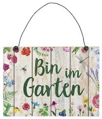 Echtes schieferschild mit tollem spruch, in unterschiedlicher naturbelassener form. Blatt Blute Gartenschild Versch Motive Moses Verlag