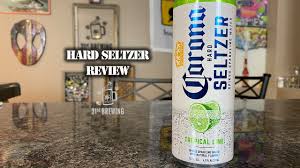 Corona hard seltzer says the taste of blue skies in every can will bring you beach vibes. Corona Hard Seltzer Tropical Lime Review Youtube