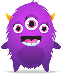 Encontrado en Google en pinterest.com.mx | Monstruos tiernos, Monstruos  infantiles, Dibujos