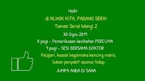 No 2283jalan serai wangi 10 taman serai wangi 3 09400 padang serai kedah. Klinik Kita Padang Serai Home Facebook