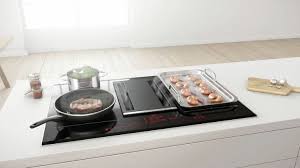 Les Nouvelles Tables De Cuisson Avec Module De Ventilation Integre Bosch Table De Cuisson Ventilation Cuisine