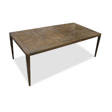 The metal and glass coffee table has a dark bronze finished frame that is sure to impress friends and family alike. Mendocino Nesting Coffee Table Nativa Interiors Online Store