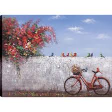 Check spelling or type a new query. Art Maison Canada Bike Ride Ii Landscape Art Canvas Print Wall Art Decor 30x40 Ready To The Home Depot Canada