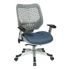 Office Star Products Unique Self Adjusting Fog Spaceflex Back Managers Chair Fog Blue Polyester And Polypropylene Mesh Office Chair Office Star Chair