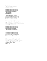 Maybe you would like to learn more about one of these? Lirik Lagu Asmara Ini