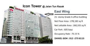 Jalan tun razak (klcc) fire and rescue station. Menara Icon Tower Corporate Office Space To Let Kuala Lumpur