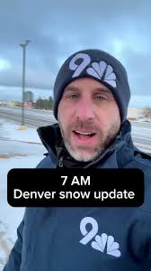 Denver snow and road conditions update: 7 a.m.