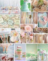 Themed Thursday Pretty Pastels Intertwined Weddings Events Pastel Wedding Wedding Themes Pastel Theme