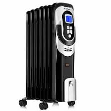1 500 Watt Oil Filled Radiant Electric Space Heater With Thermostat Ho 0279 The Home Depot In 2020 Oil Filled Radiator Radiator Heater Space Heater