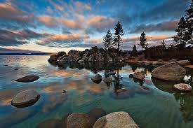 Not only is the area full resorts, restaurants and bars, but visitors an enjoy. Lake Tahoe Winter Sunrise Tahoe Winter Lake Tahoe California Lake Tahoe Vacation