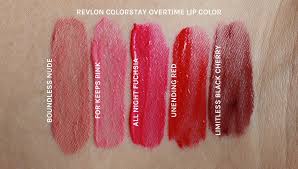 revlon colorstay overtime lipcolor