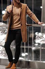 Saint Saviour Braune Jacke Unentbehrlich Fur Herren In 2020 Winter Outfits Men Mens Winter Fashion Mens Outfits