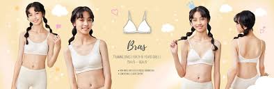 This bra has a low cut design with plastic transparent straps on the back meant to be worn with backless dresses. Shop Junior Bra At Young Hearts Lingerie Young Hearts Lingerie