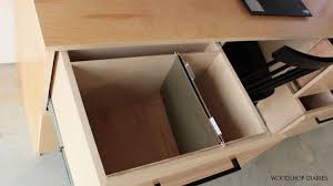 Pick it up to check that all the fittings are holding it securely. Diy File Cabinet Woodworking Plans To Build A Wooden Filing Cabinet