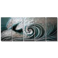 It is our most popular metal art. Yihui Arts Handmade Popular Sea Weaves Metal Wall Art Decor With Metal Hanger Directly 24hx65l Home Kitchen Sculptures