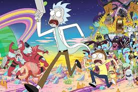 This logo image consists only of simple geometric shapes or text. Art Of Rick And Morty