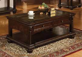 A coffee table is an absolute necessity for any living room. Shop For Anondale Cherry Coffee Table With Storage Drawers Acme Furniture Coffee Side And End Tabl Cherry Wood Coffee Table Coffee Table Wood Coffee Table