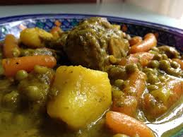 Tajine Agneau Carottes Petits Pois