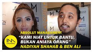 Check spelling or type a new query. Nadiyah Shahab Ben Ali Kami Niat Untuk Membantu Bukan Hendak Aniaya Orang Im Channel Youtube