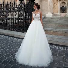 Schlicht weiß strand brautkleider hochzeitskleider 2019 a linie rundhalsausschnitt perle spitze blumen 34 ärmel lange. Sodigne Boho Hochzeit Kleid 2020 Tull Spitze Appliques Strand Brautkleid Prinzessin Hochzeit Kleider Weiss Lvory Tasten Wedding Dresses Aliexpress