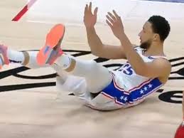 Ben simmons is one of the top young players in the nba, who is currently on the philadelphia 76ers. Nba News Philadelphia 76ers Ben Simmons Floored In Collision With Denver Nuggets Facundo Campazzo