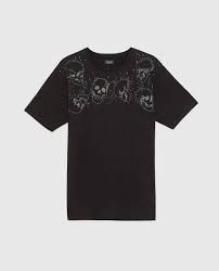 T Shirt A Imprime Bandana Print T Shirt T Shirt Mens Tops