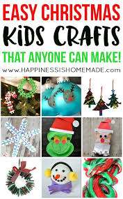 45 christmas decorating ideas for pendant lights and chandeliers. 30 Easy Christmas Crafts For Kids Of All Ages Happiness Is Homemade