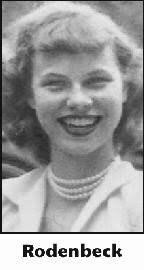 DORIS RODENBECK Obituary (2012)