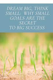 Maintenance Mode Inspirational Quotes Think Small Dream Big