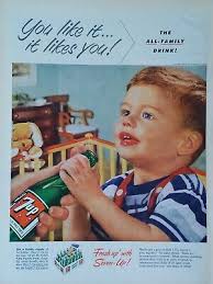 1953 vintage 7 up print ad. You like it... It likes you too