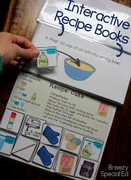Teach Steps Of A Recipe Even Without A Kitchen These Interactive Adapted Books Are A Perfect Wa Life Skills Classroom Life Skills Lessons Special Education