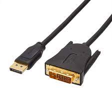 Amazon Basics Cavo Da Displayport A Dvi Con Connettori Placcati In Oro Lunghezza 1 8 M Amazon It Informatica