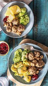 Kottbullar Schwedische Hackballchen Rezept Hellofresh Rezept Essen Kochen Kottbullar Rezept Essen Rezepte Gesund