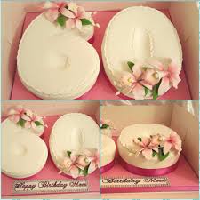 Pink watercolour buttercream single tier 60th birthday cake. 60th Birthday Cake Sensational Cakes