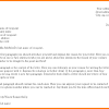 Business letter sample with example. 1
