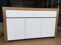 Tassie Oak Timber Fairmont Buffet Sideboard Polyurethane Door Building Materials Gumtree Australia Home Entrance Decor Hardwood Furniture Timber Furniture