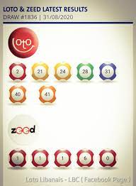Here you can see the zeed 1925 numbers and draw (1925) details and analysis. 31 08 2020 Draw No 1836 Loto Loto Libanais Lbc Facebook