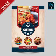 Food And Beverage Book Food Menu Front Side Food Graphic Design Menu Book Menu Design