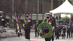 As a diplomat, he and his wife helped many europeans displaced by the second world war. Governor General Participated In National Remembrance Day Ceremony