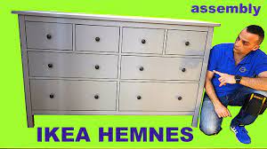 How many tvs and sizes of each tv? Ikea Hemnes 8 Drawer Dresser Assembly Youtube