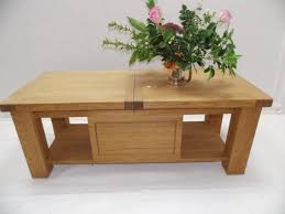 Our coffee tables are designed to look stylish and create a focal point in your living room. Solid Oak Coffee Table With Storage Artisanoblesse