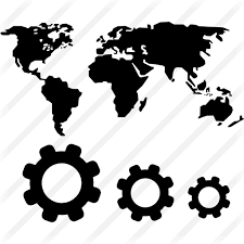 World Map And Gears Symbols Free Maps And Flags Icons Download gear icon free icons and png images. world map and gears symbols free maps