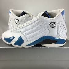 Jordan Retro 13 Black And Blue Rare 1999 Og Air Jordan 14 White Black Carolina Blue 136011104 Sz 9 Nib K7 Shoes Kicks Sneakerheads Blue Jordans Nike Casual Shoes Stylish Sneakers