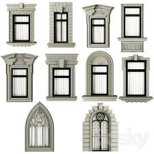 Classic Frame Window Dizajn Vneshnego Vida Doma Domashnyaya Moda Arhitekturnyj Dizajn